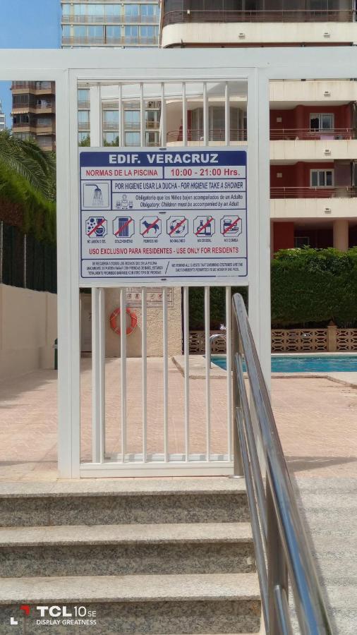 Apartamento Veracruz - Primera Linea De Playa Бенідорм Екстер'єр фото